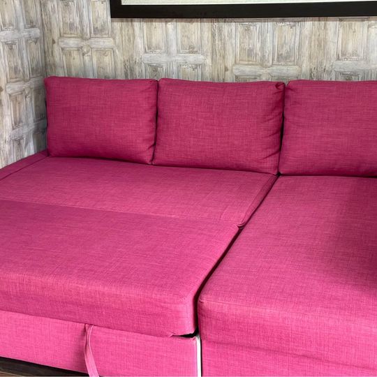 Ikea FRIHETEN Corner sofa bed with storage