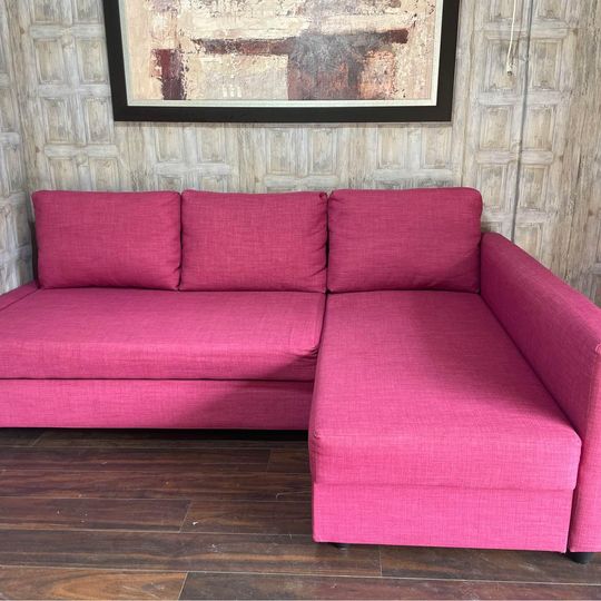 Ikea FRIHETEN Corner sofa bed with storage