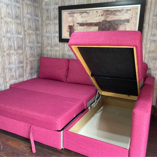 Ikea FRIHETEN Corner sofa bed with storage