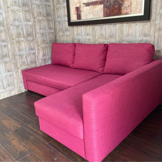 Ikea FRIHETEN Corner sofa bed with storage