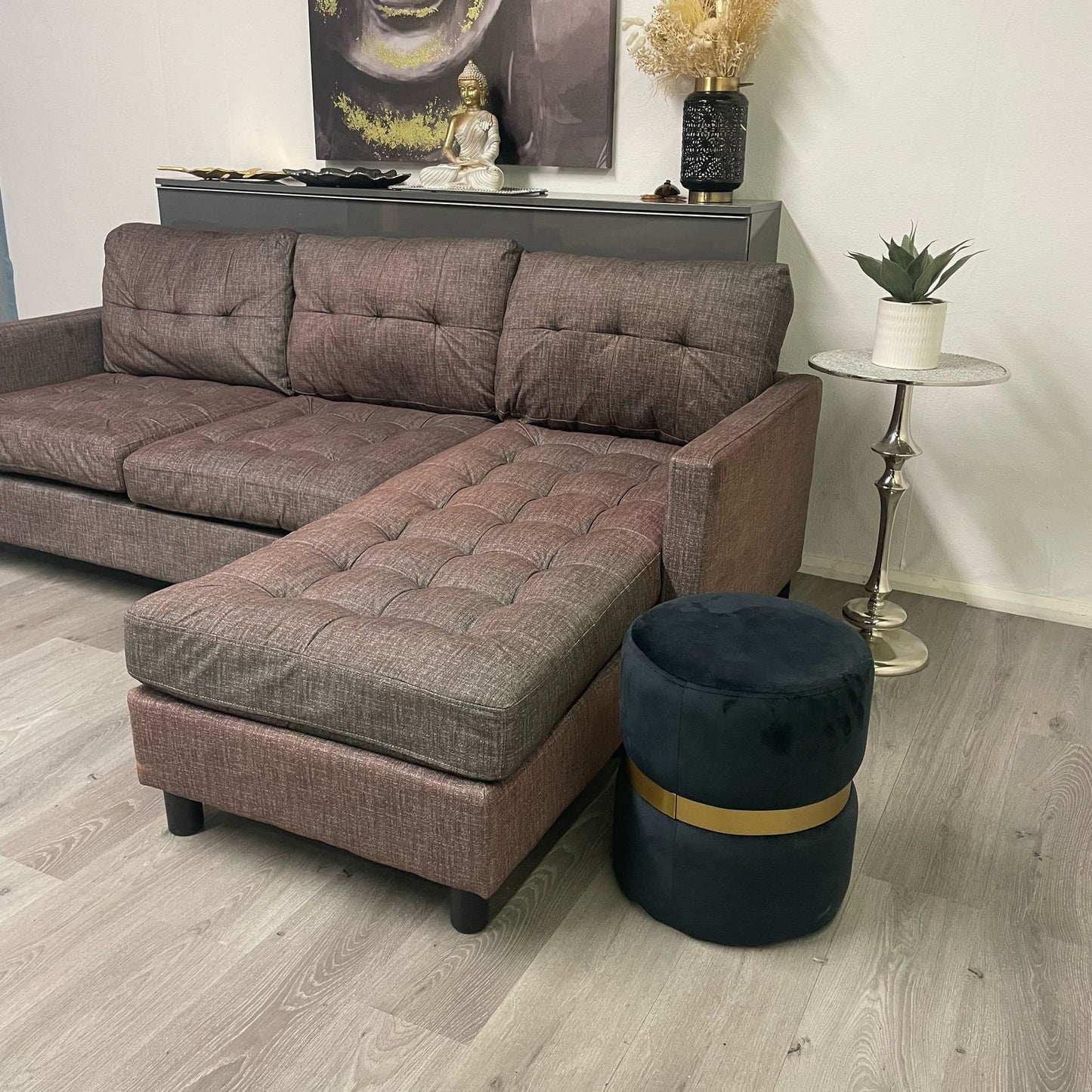 Canapé Sectionnel Réversible Couleur Grouna