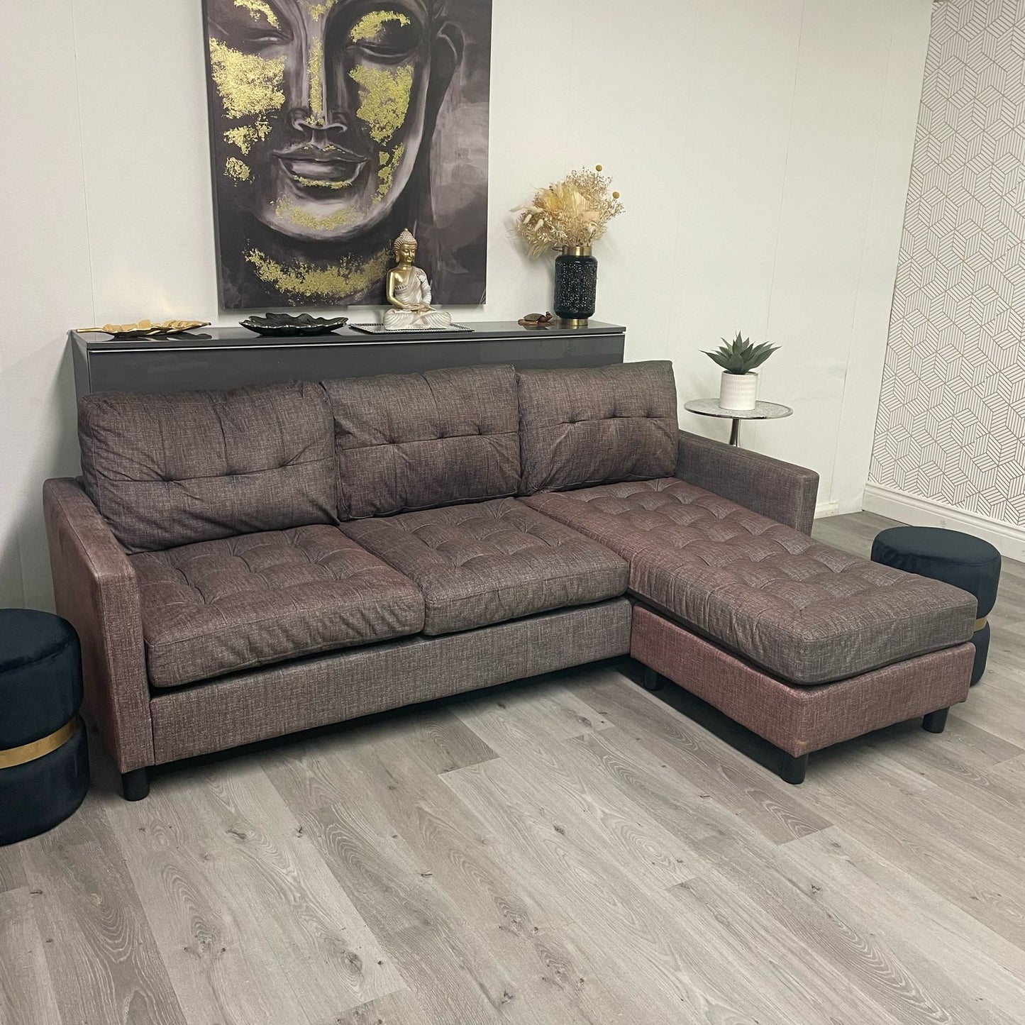 Canapé Sectionnel Réversible Couleur Grouna