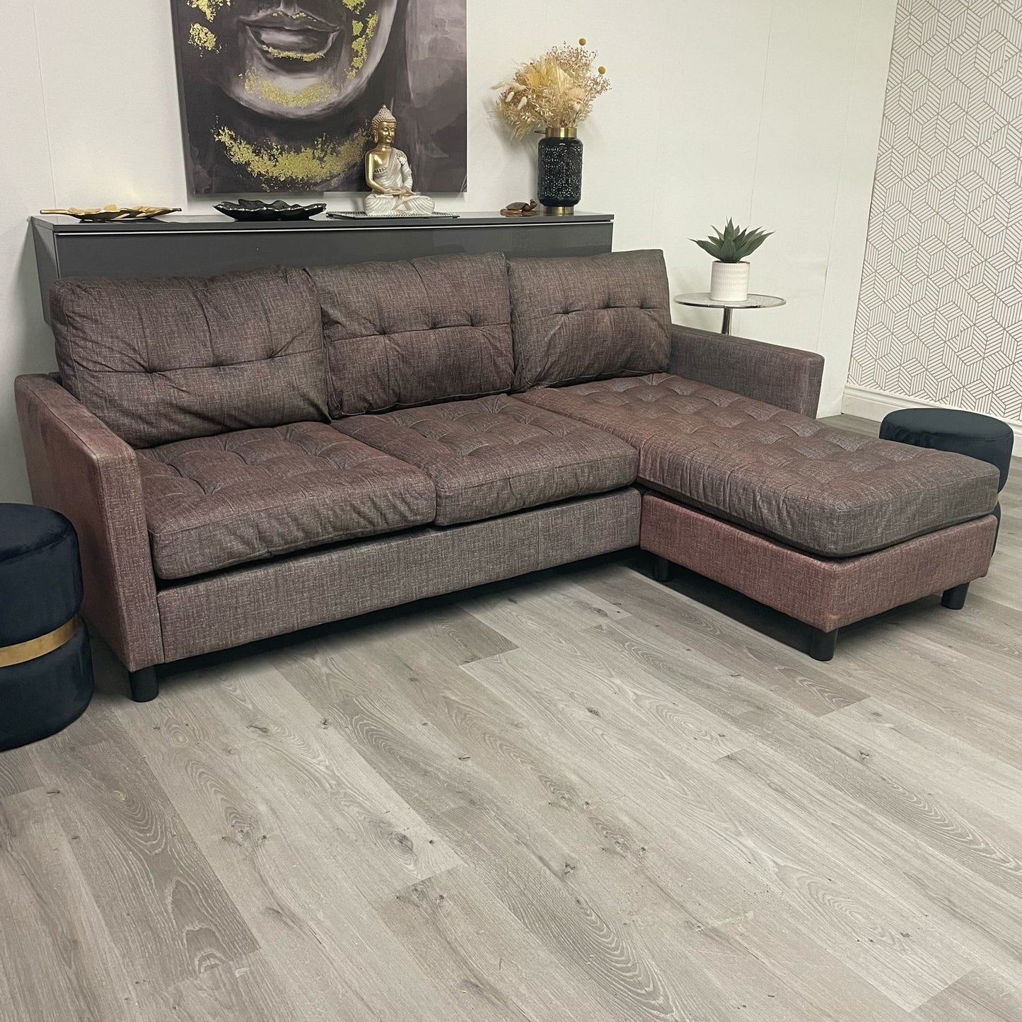 Canapé Sectionnel Réversible Couleur Grouna