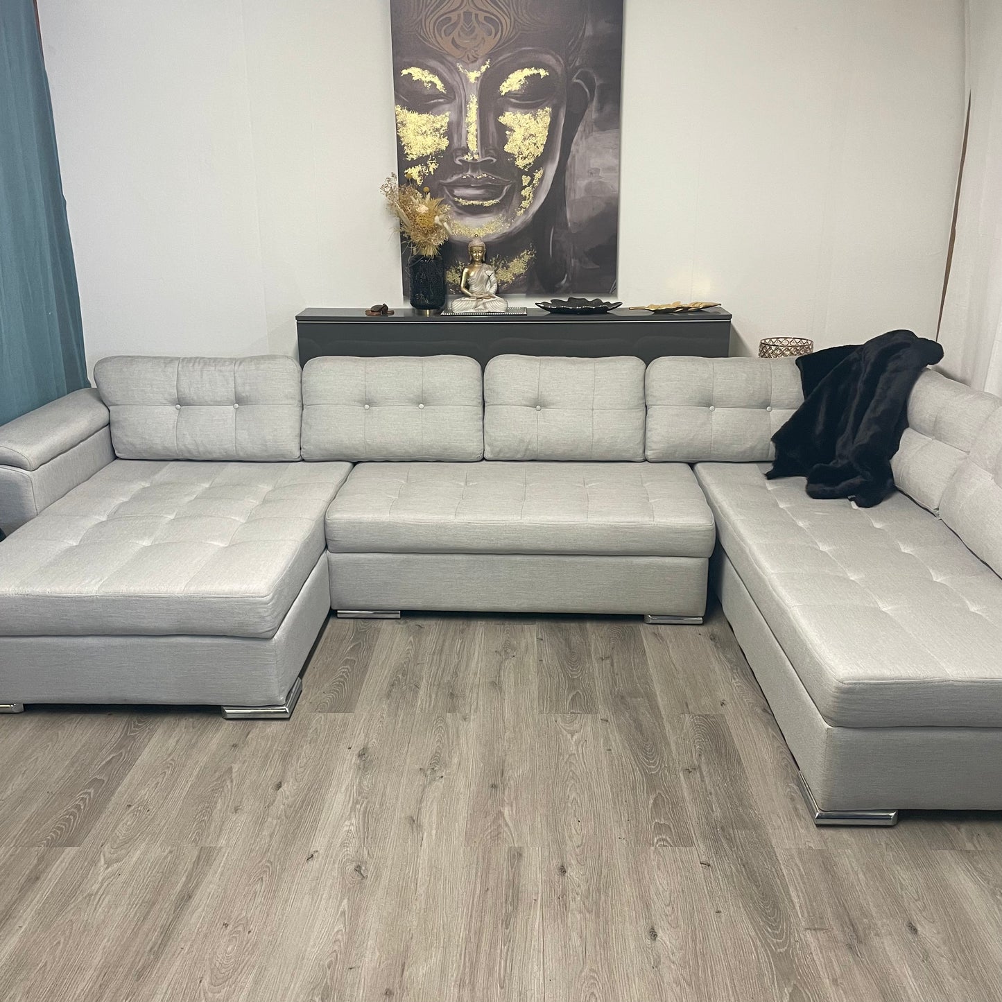 Grand canapé sectionnel