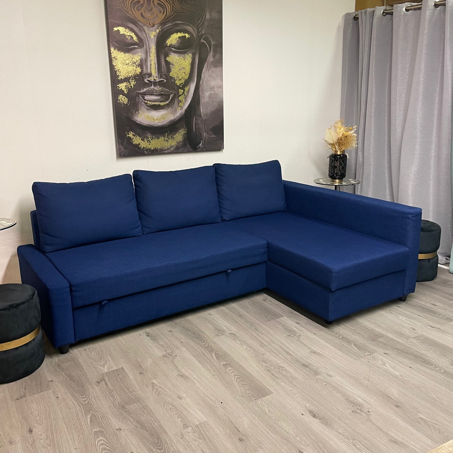 Canapé sectionnel-lit IKEA Friheten avec rangement