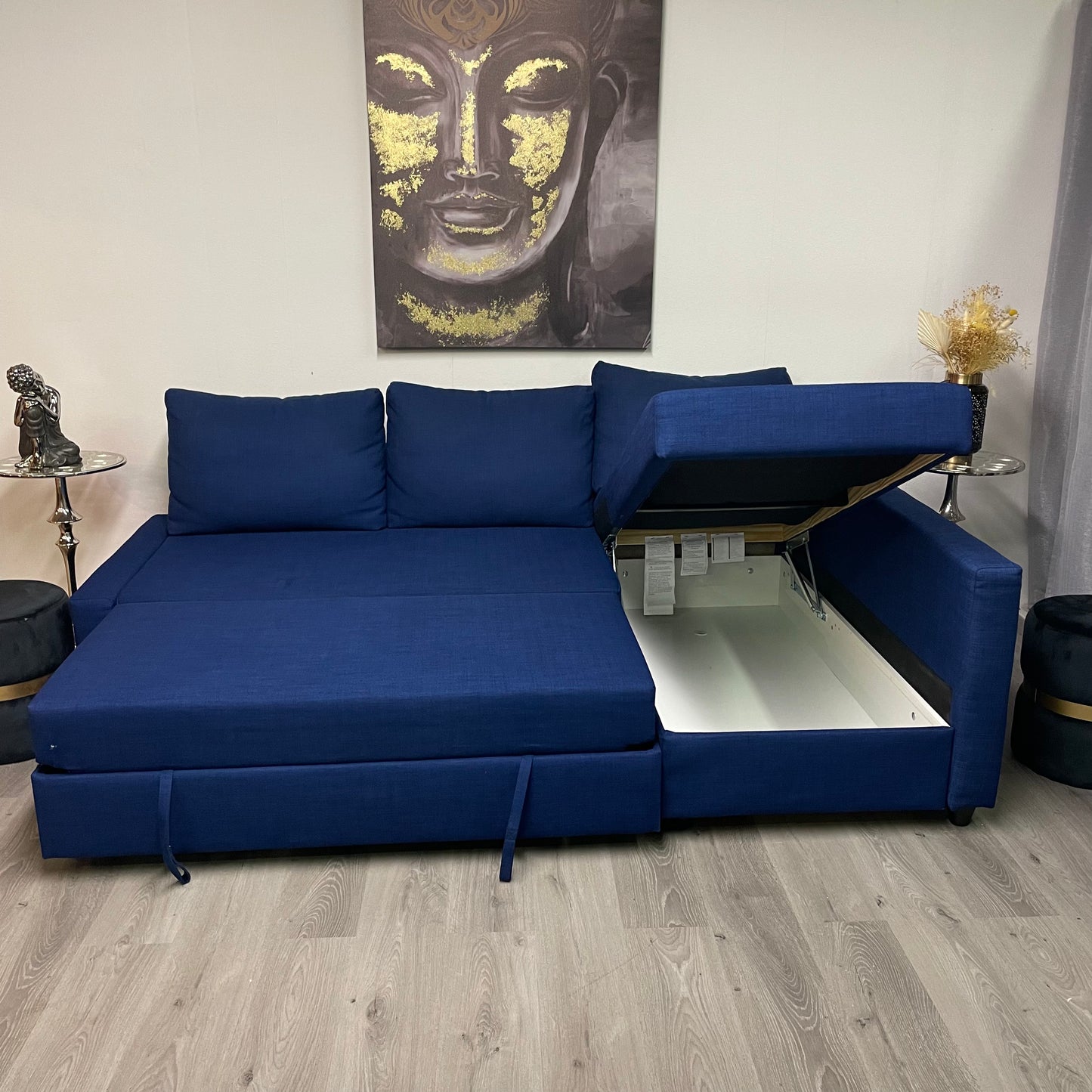 Canapé sectionnel-lit IKEA Friheten avec rangement