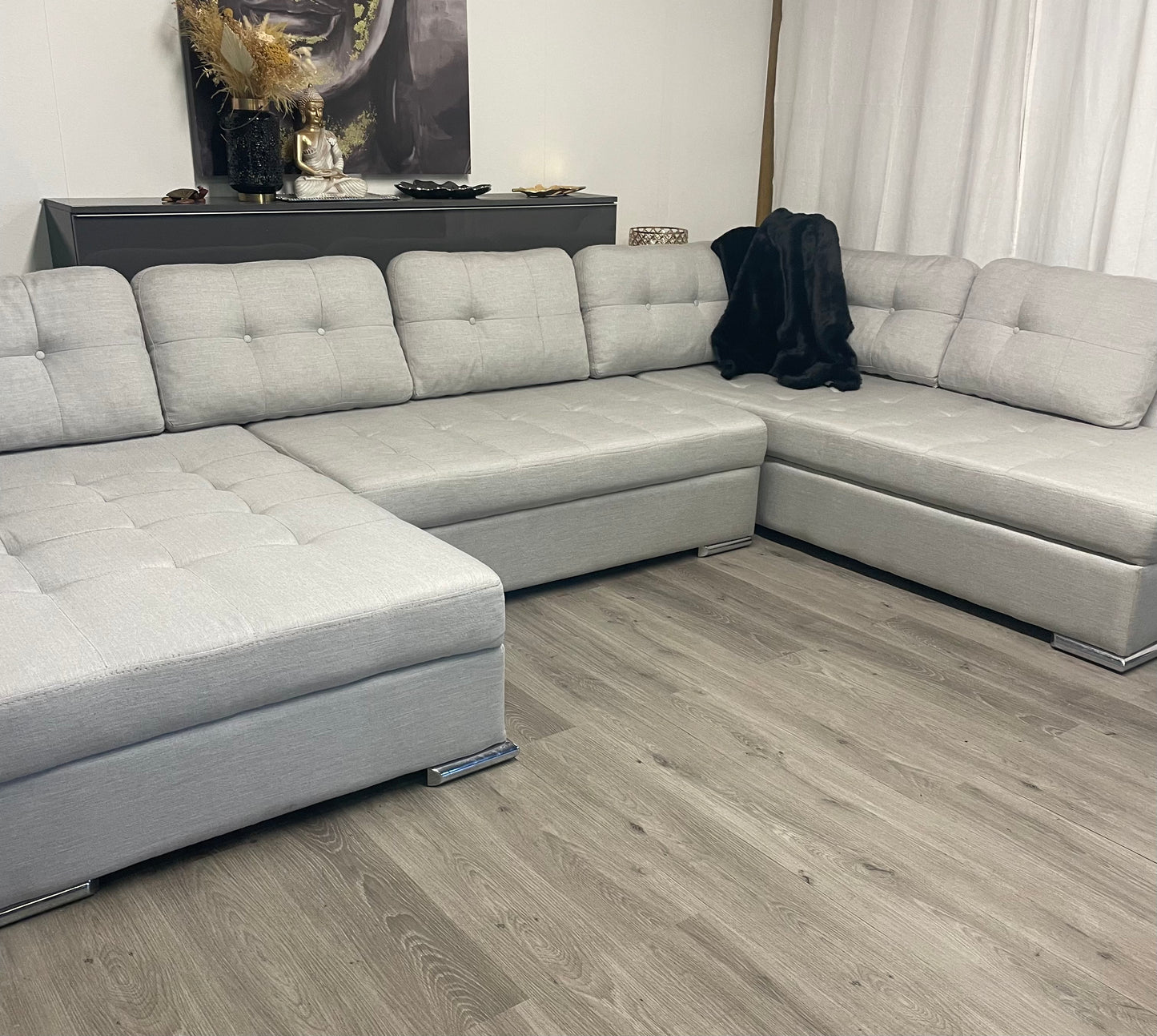 Grand canapé sectionnel