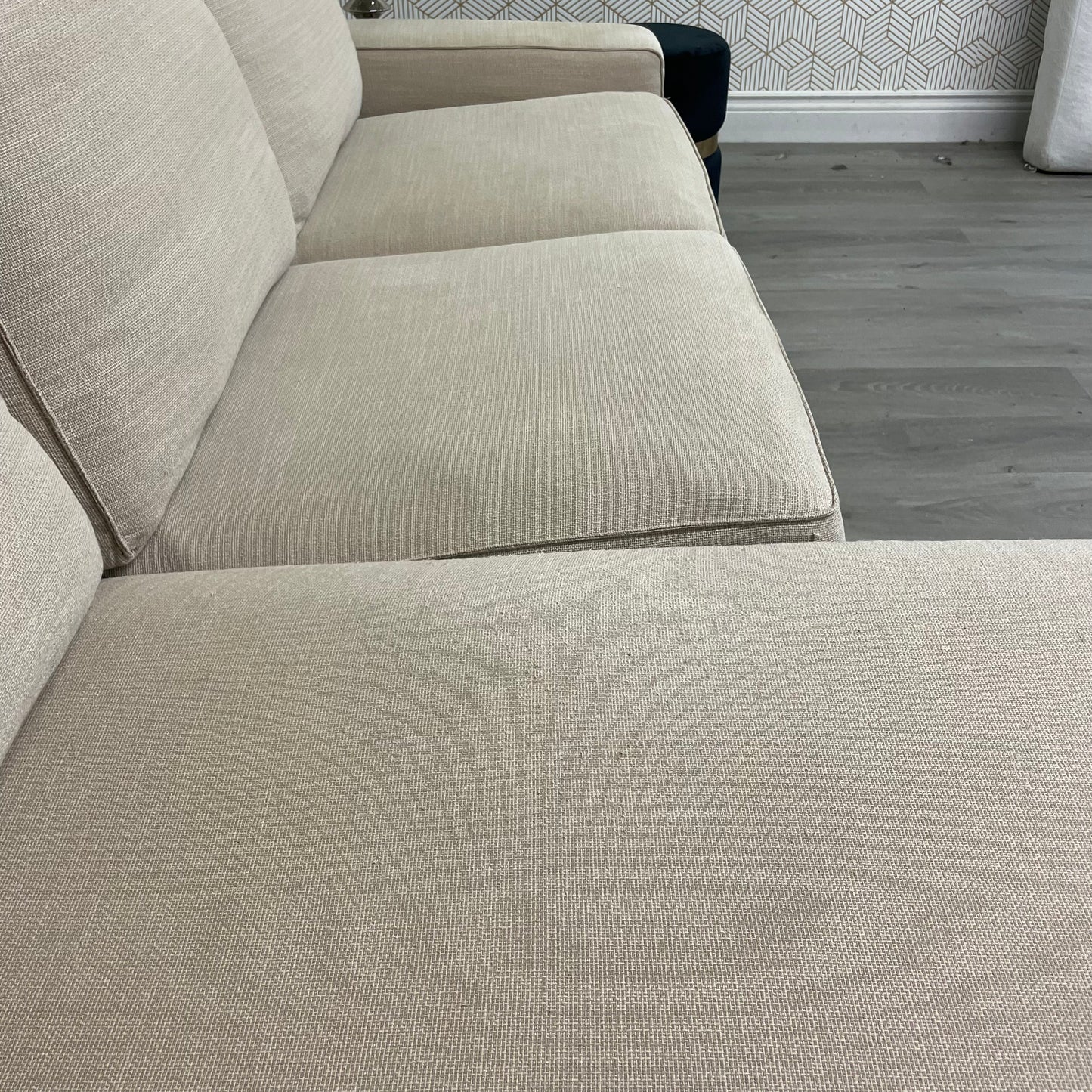 Canapé sectionnel Ikea Kivik beige