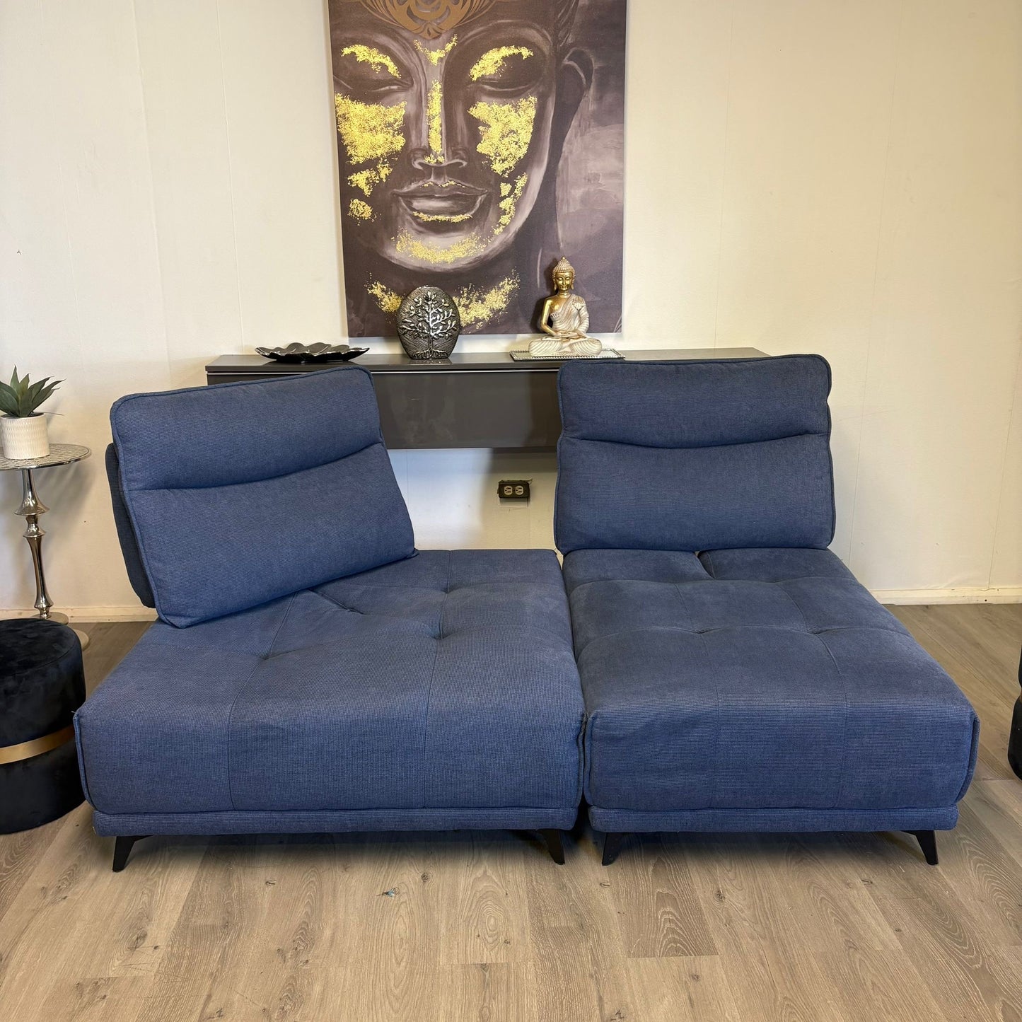 Canapé Modulable Bleu