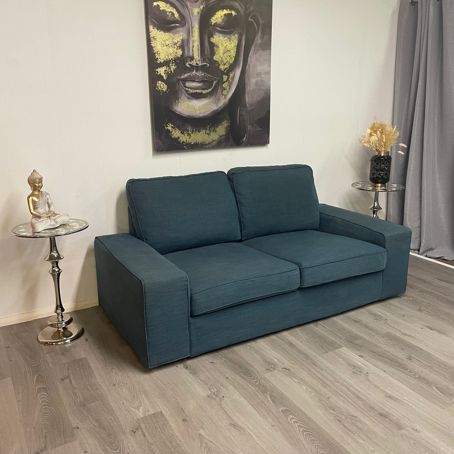 Ikea Kivik 2 seater sofa – Dark blue