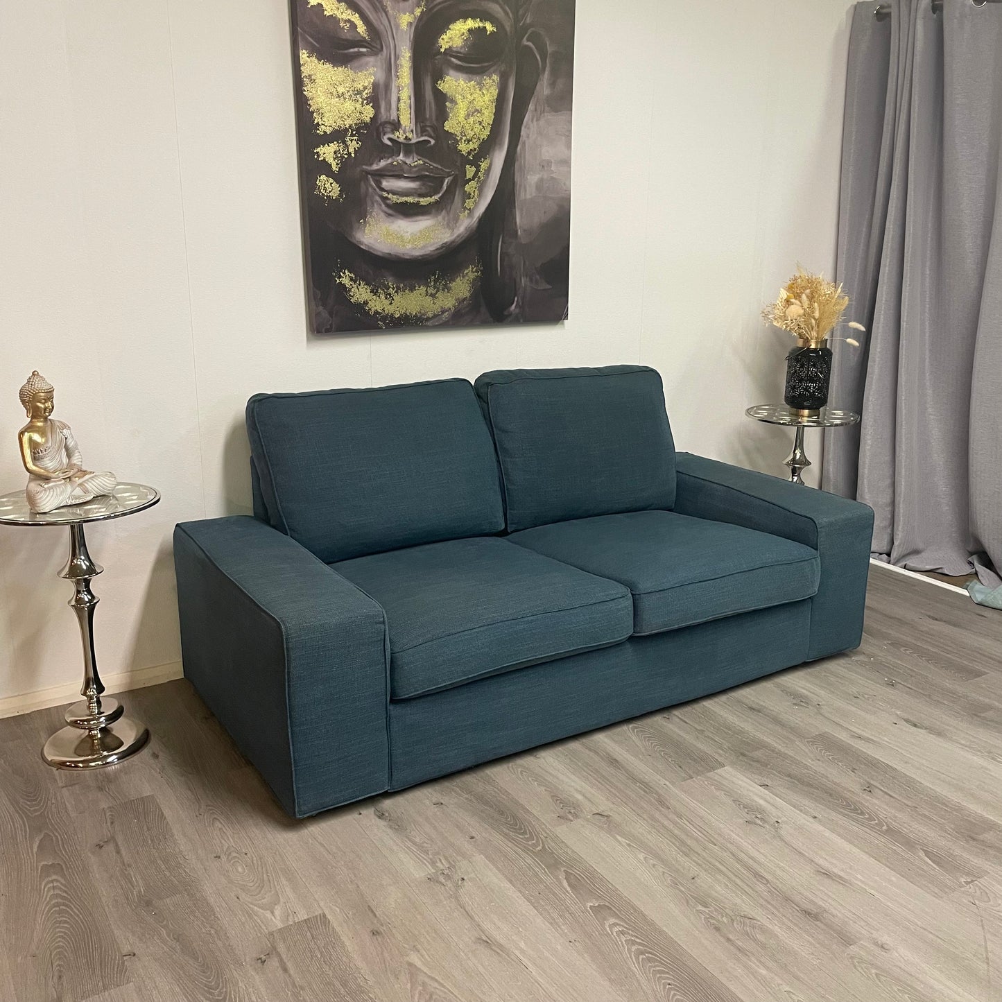 Ikea Kivik 2 seater sofa – Dark blue