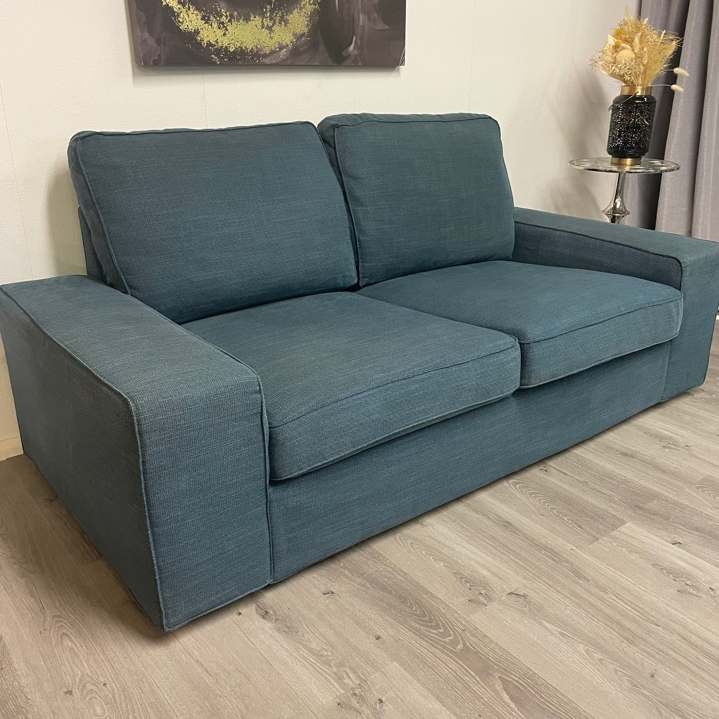Ikea Kivik 2 seater sofa – Dark blue