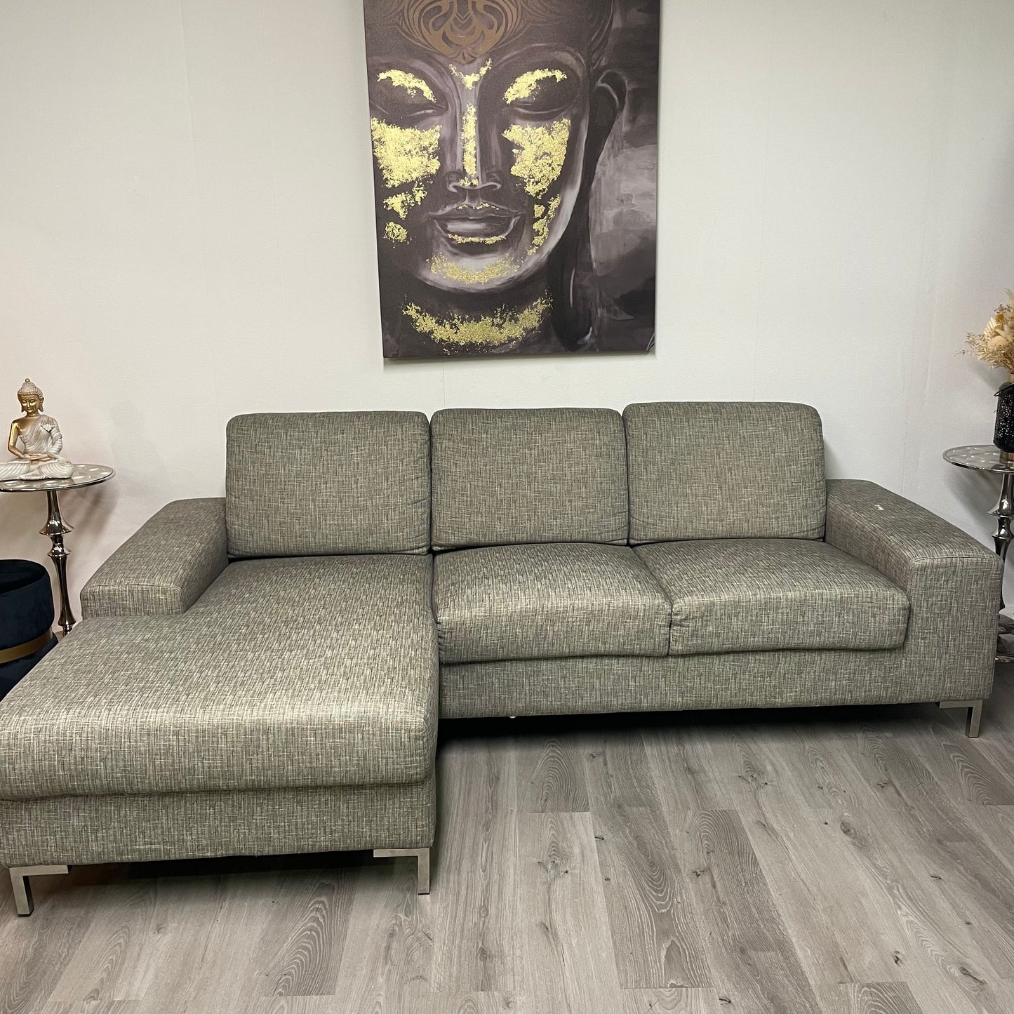 Gray sectional sofa