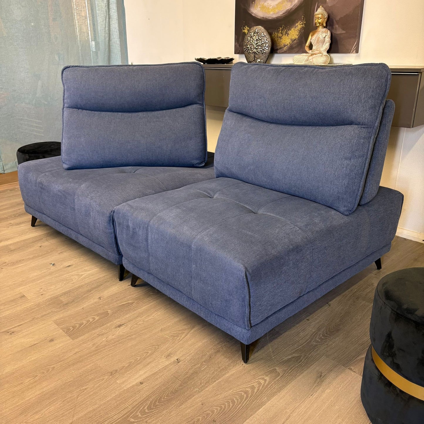 Canapé Modulable Bleu