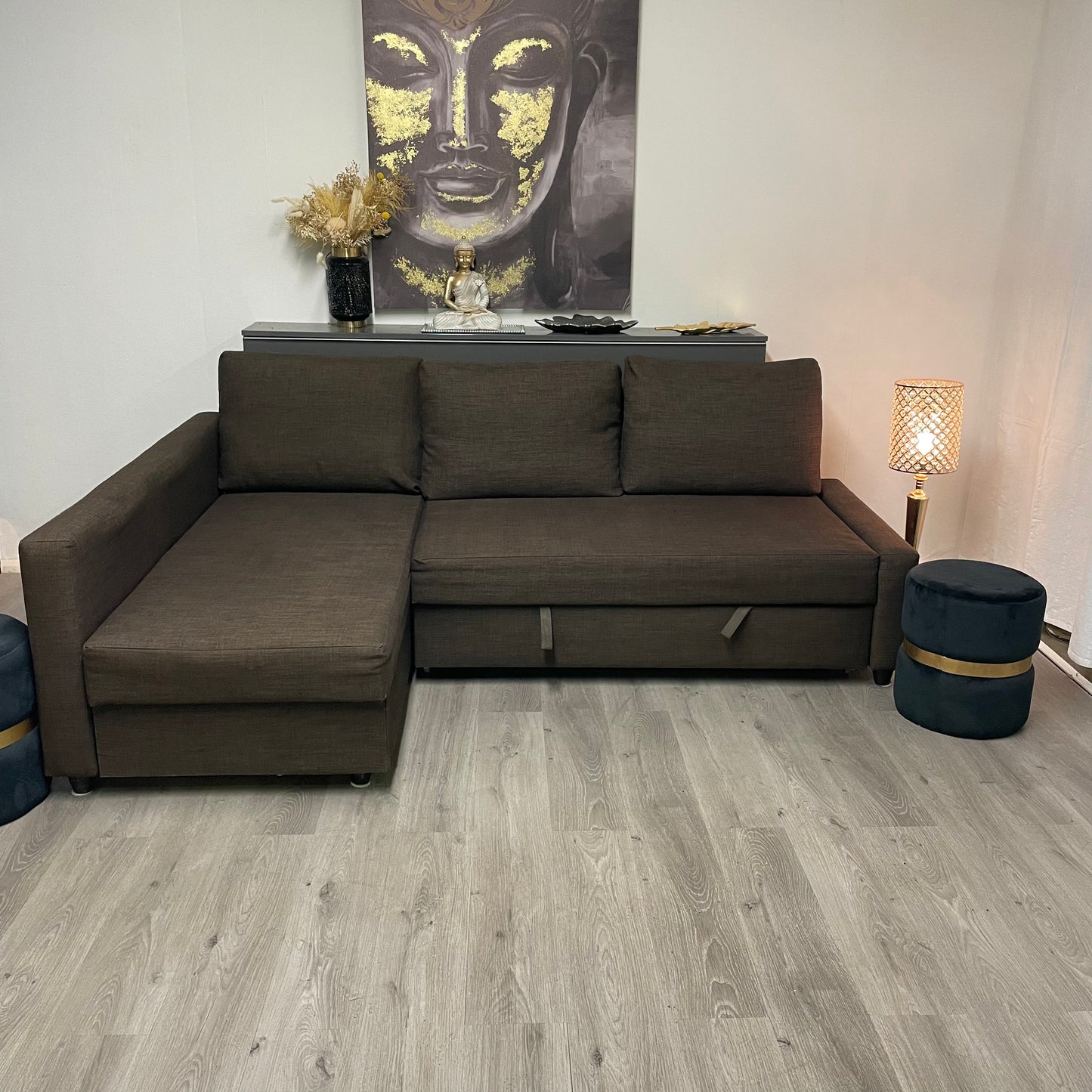 Ikea FRIHETEN Canapé-lit d'angle avec rangements