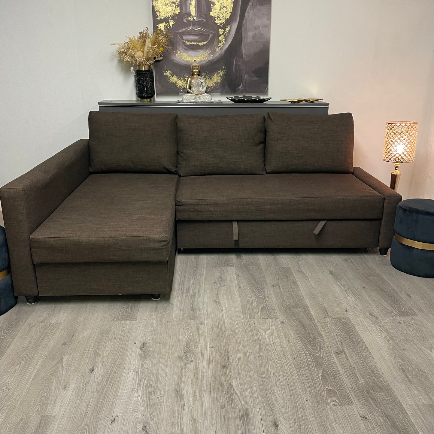 Ikea FRIHETEN Canapé-lit d'angle avec rangements