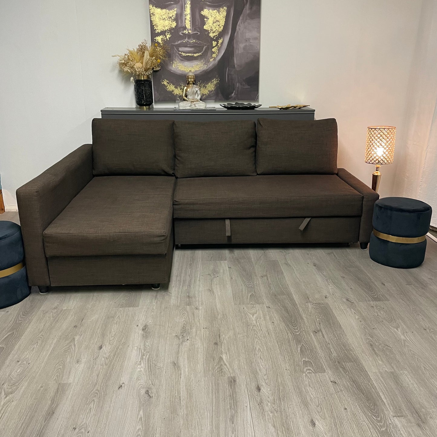 Ikea FRIHETEN Canapé-lit d'angle avec rangements