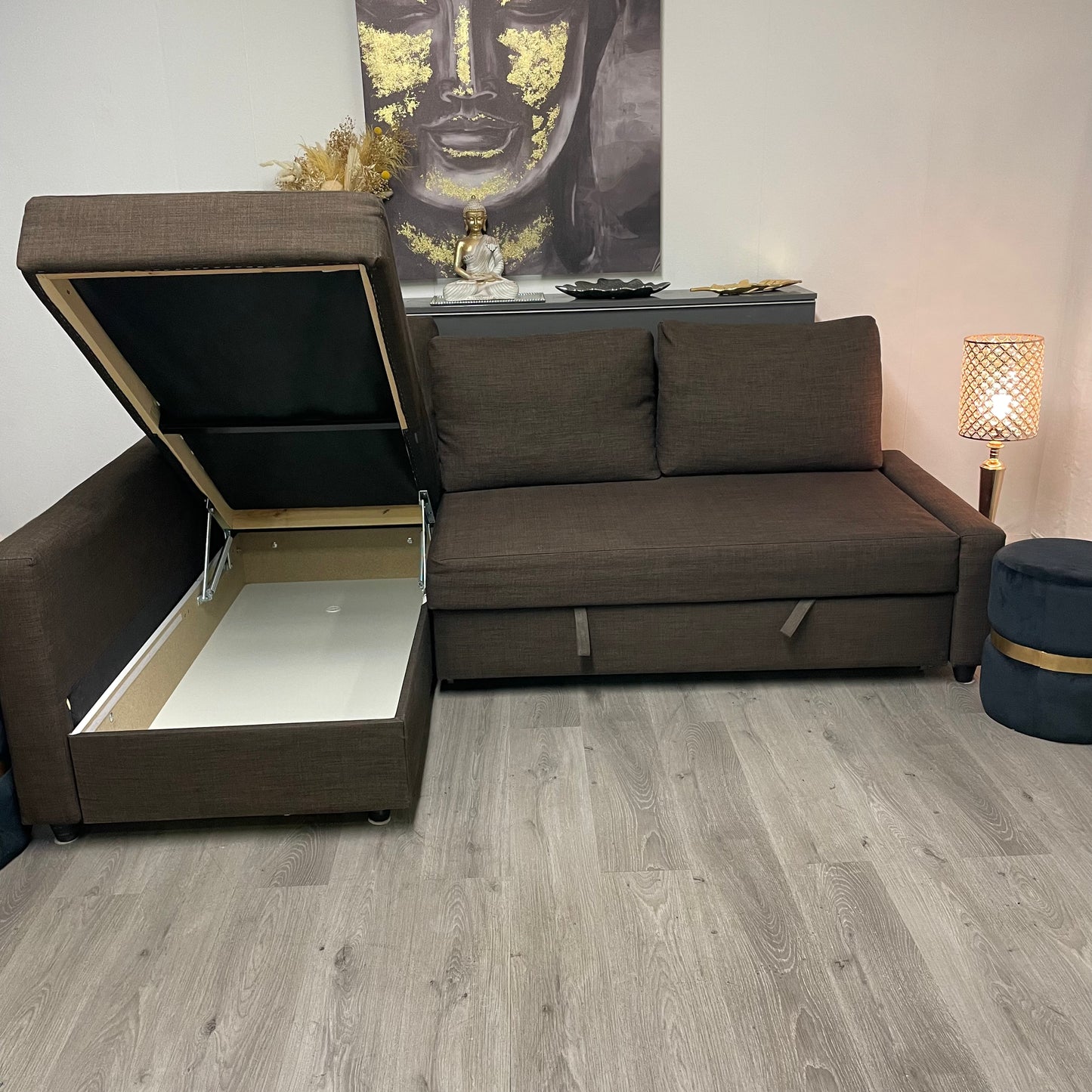 Ikea FRIHETEN Canapé-lit d'angle avec rangements