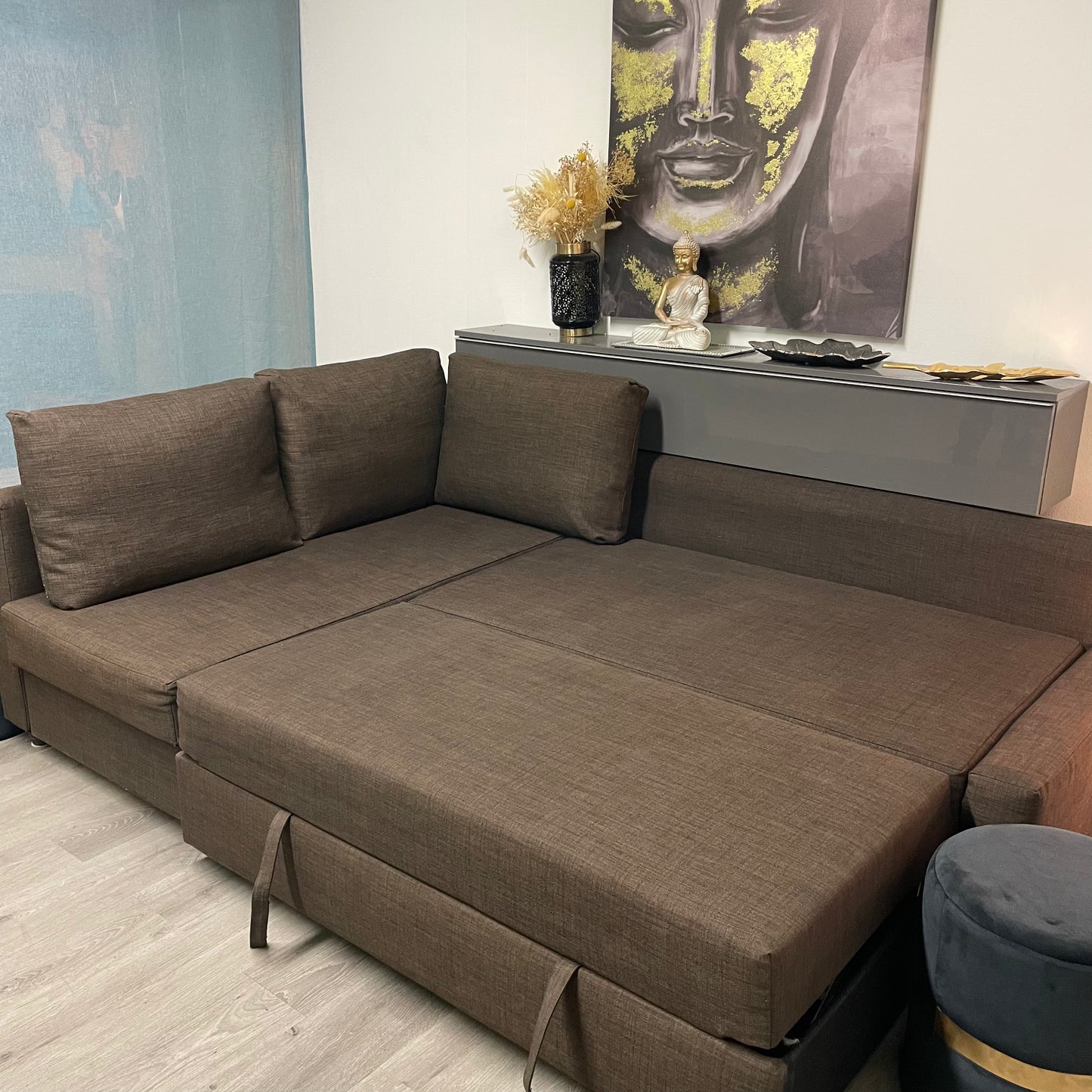 Ikea FRIHETEN Canapé-lit d'angle avec rangements