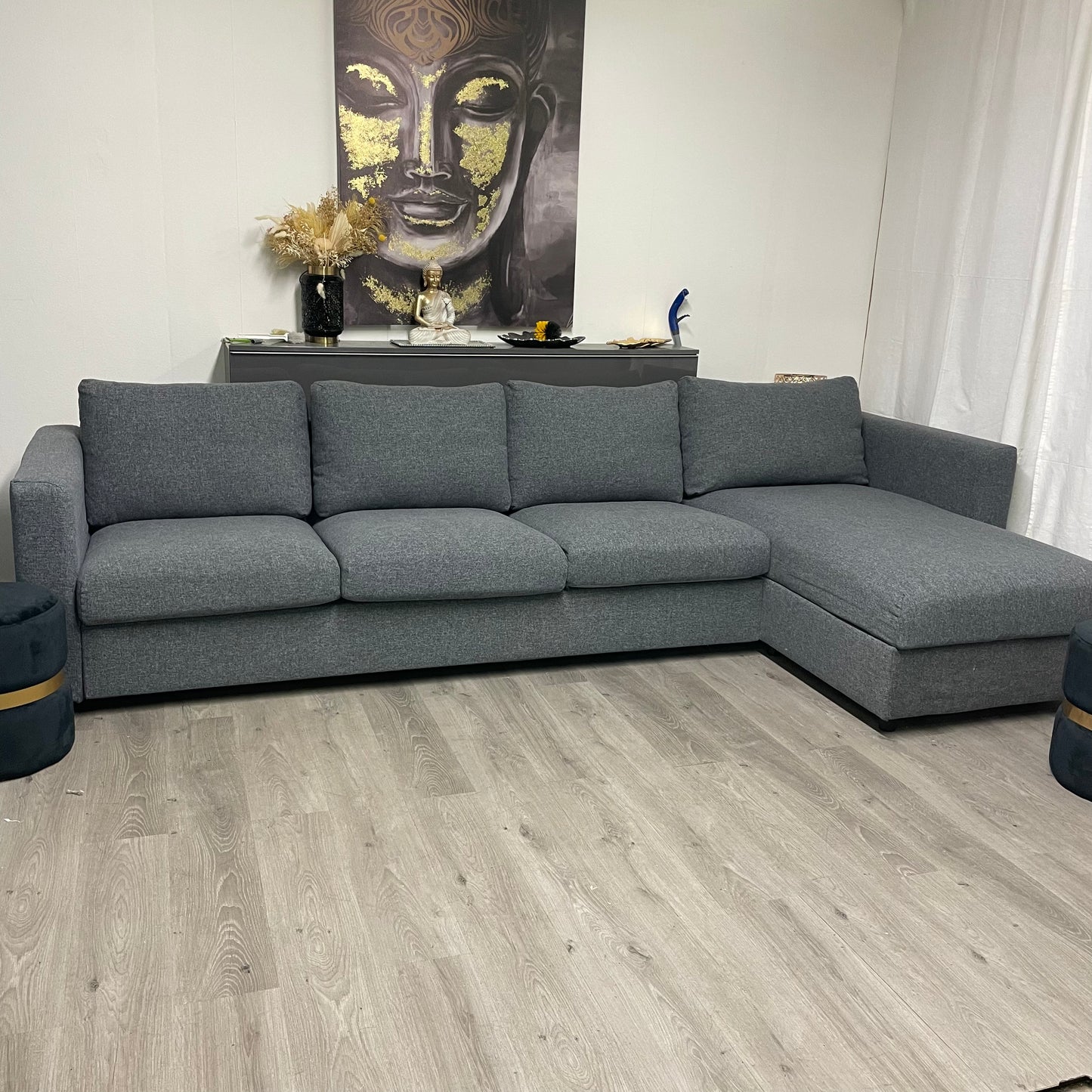 Canapé Sectionnel IKEA FINNALA 4 Places avec Méridienne