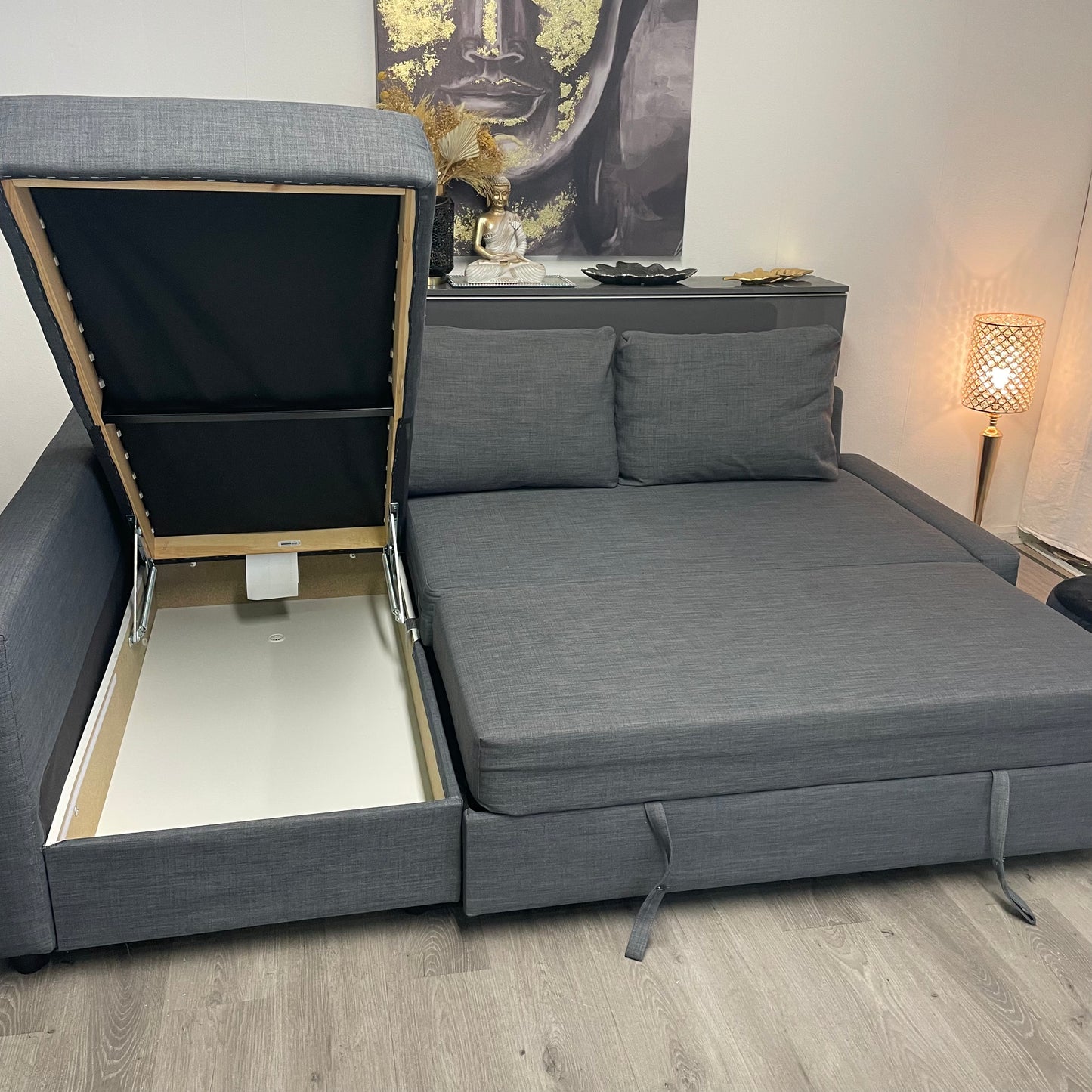 Canapé-lit IKEA FRIHETEN Gris