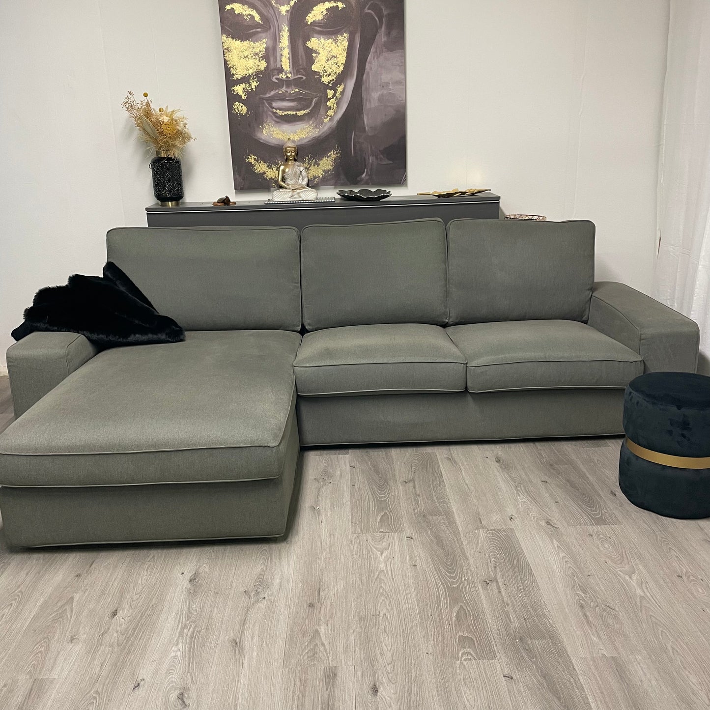 Canapé Sectionnel Gris