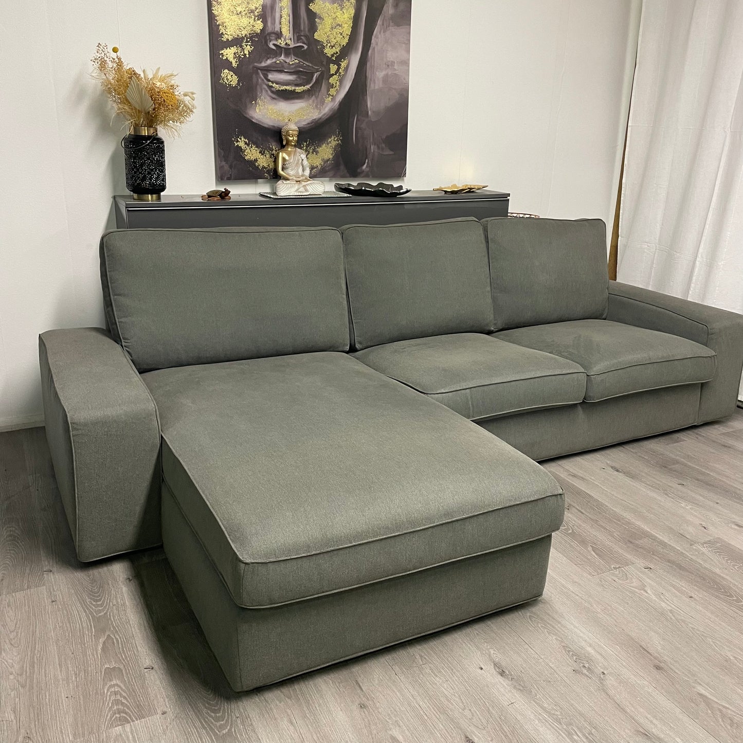 Canapé Sectionnel Gris