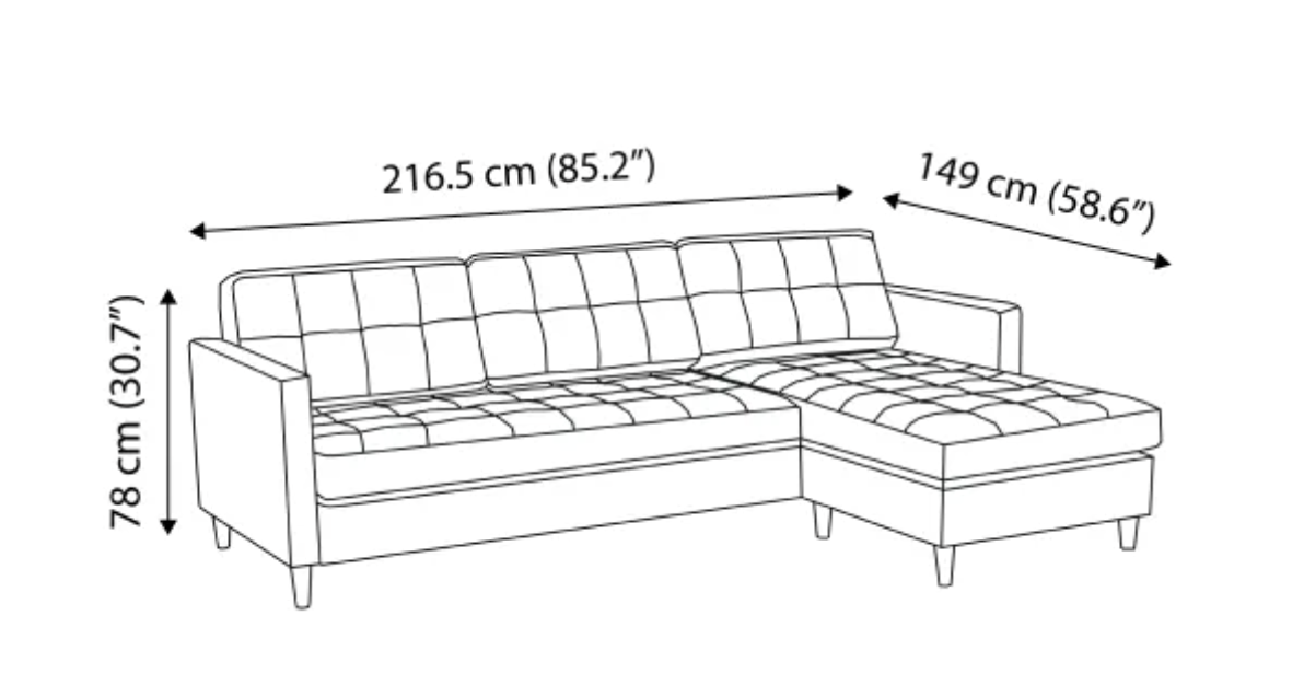 Canapé sectionnel FALSLEV interchangeable de JYSK