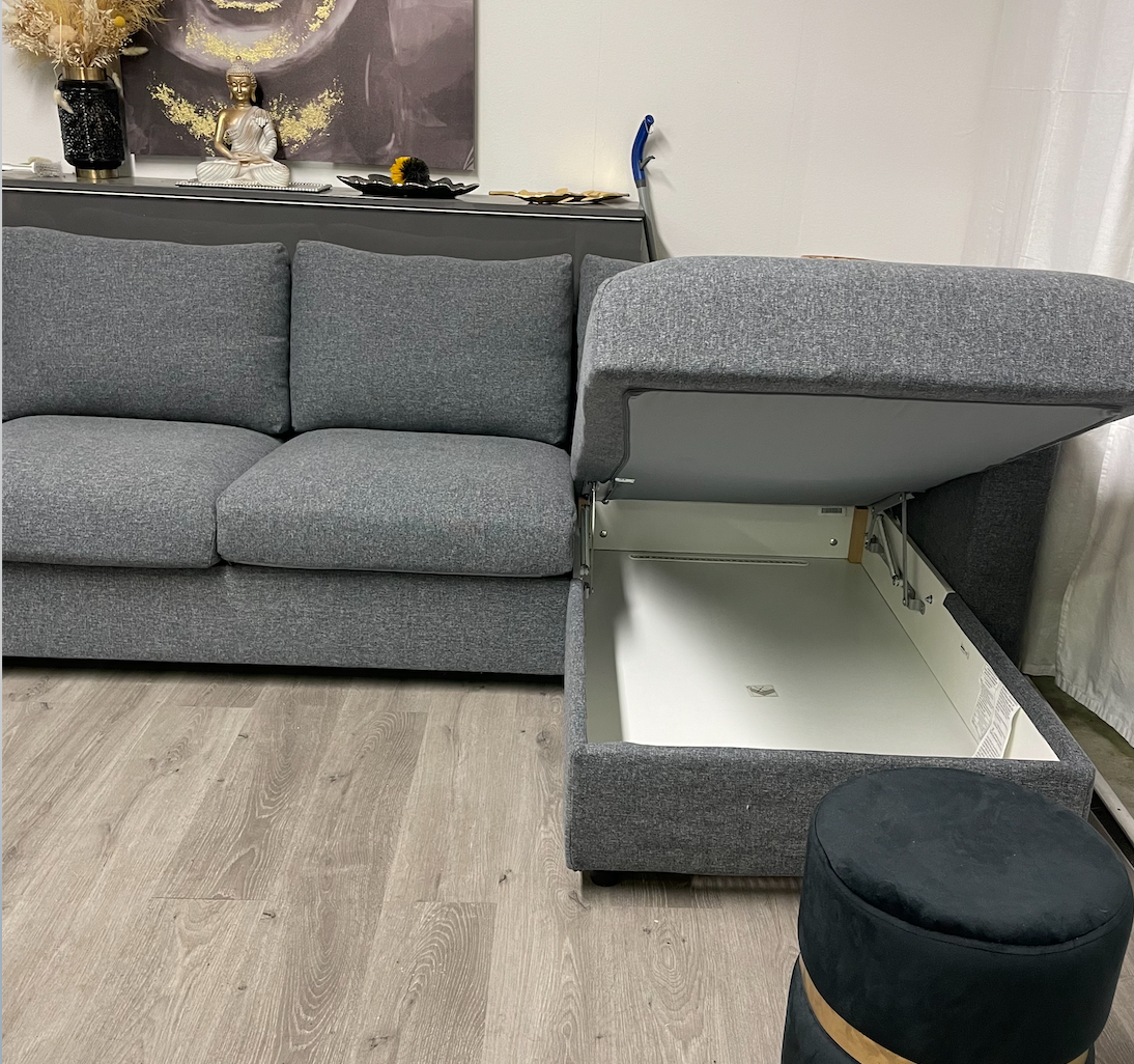 Canapé Sectionnel IKEA FINNALA 4 Places avec Méridienne