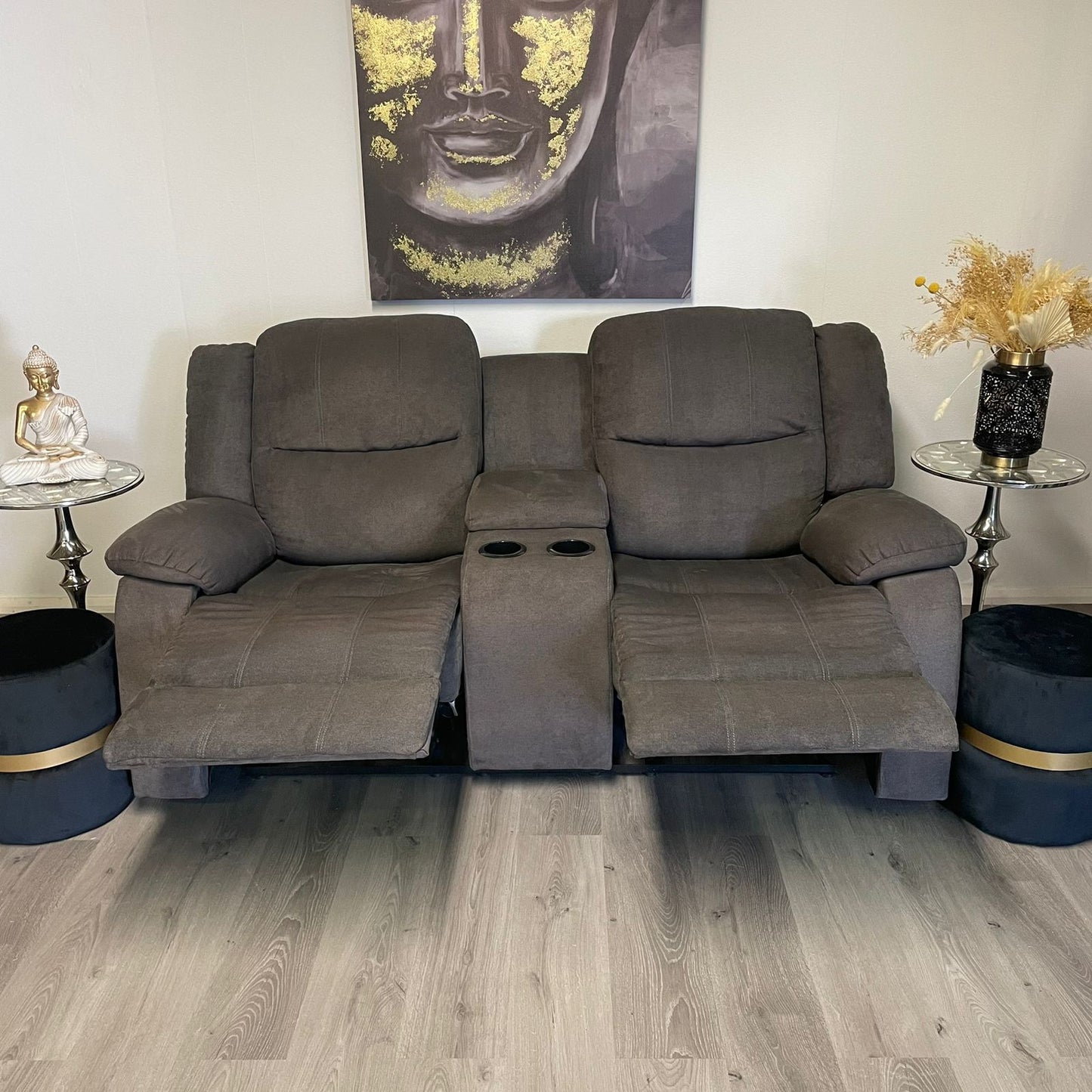 Canapé inclinable 2 places Elran – Confort et fonctionnalité