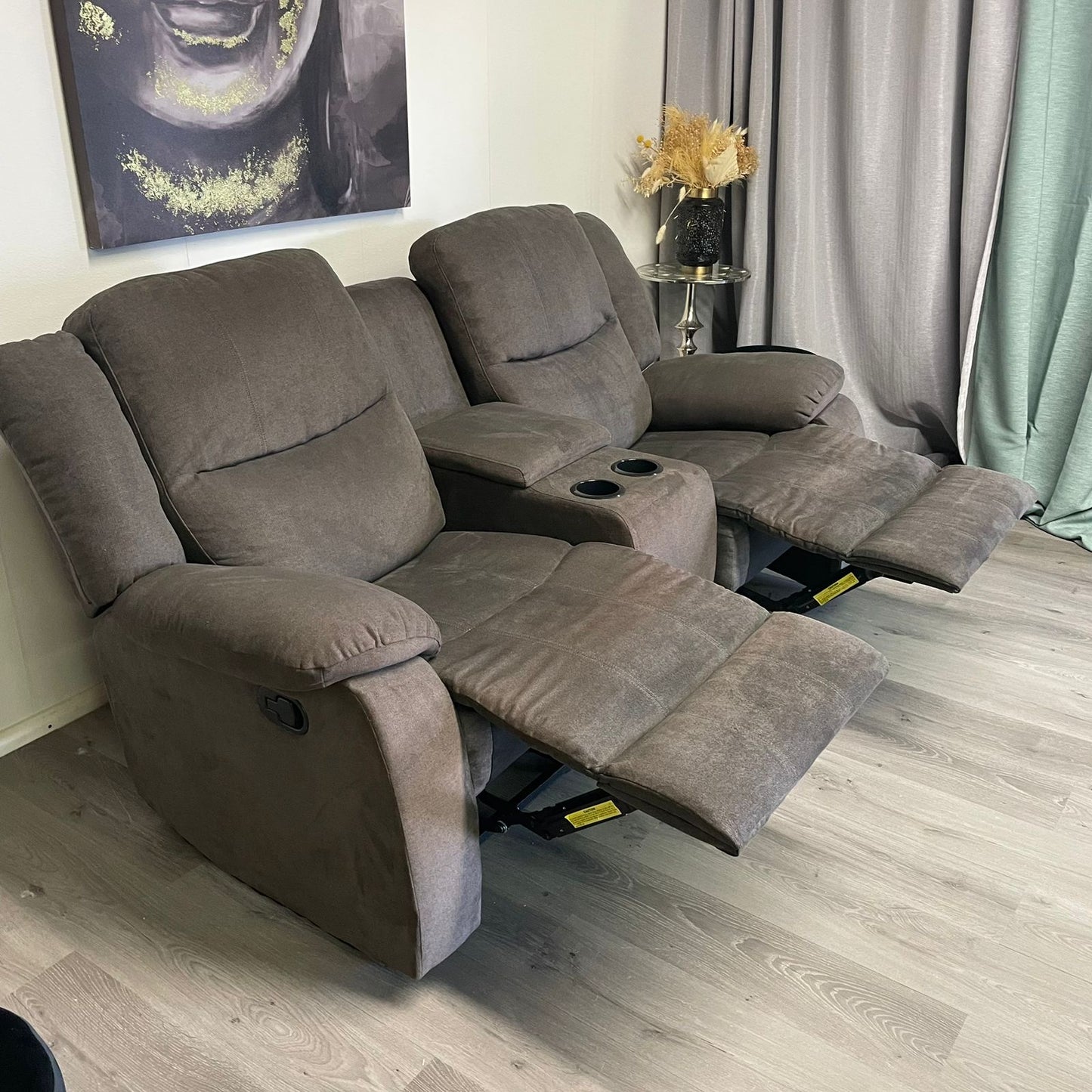 Canapé inclinable 2 places Elran – Confort et fonctionnalité