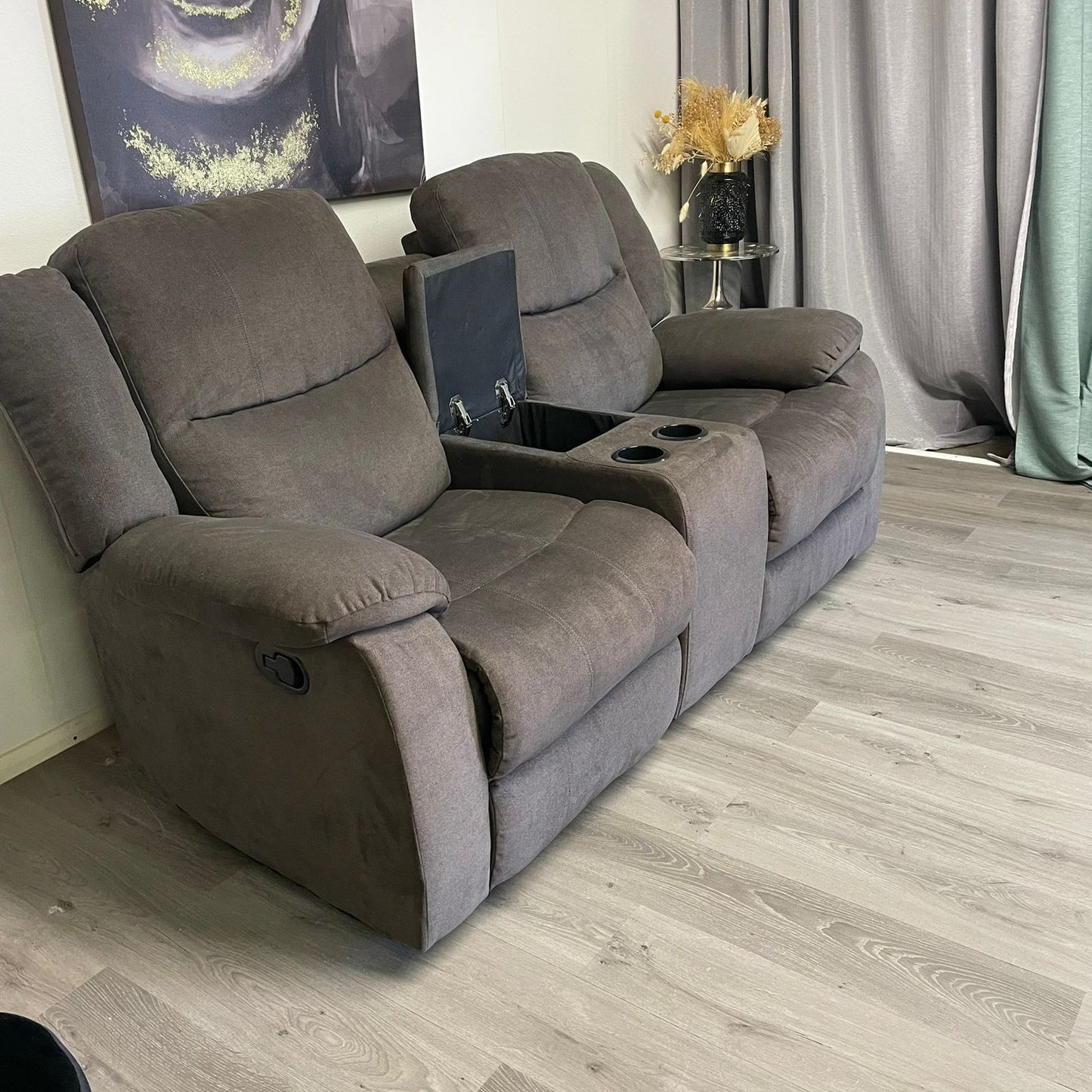 Canapé inclinable 2 places Elran – Confort et fonctionnalité