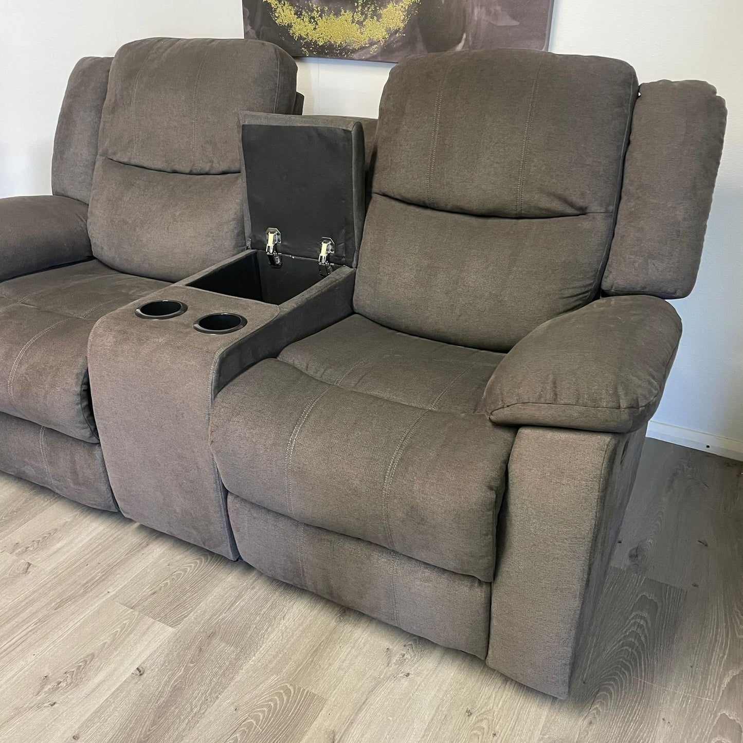 Canapé inclinable 2 places Elran – Confort et fonctionnalité