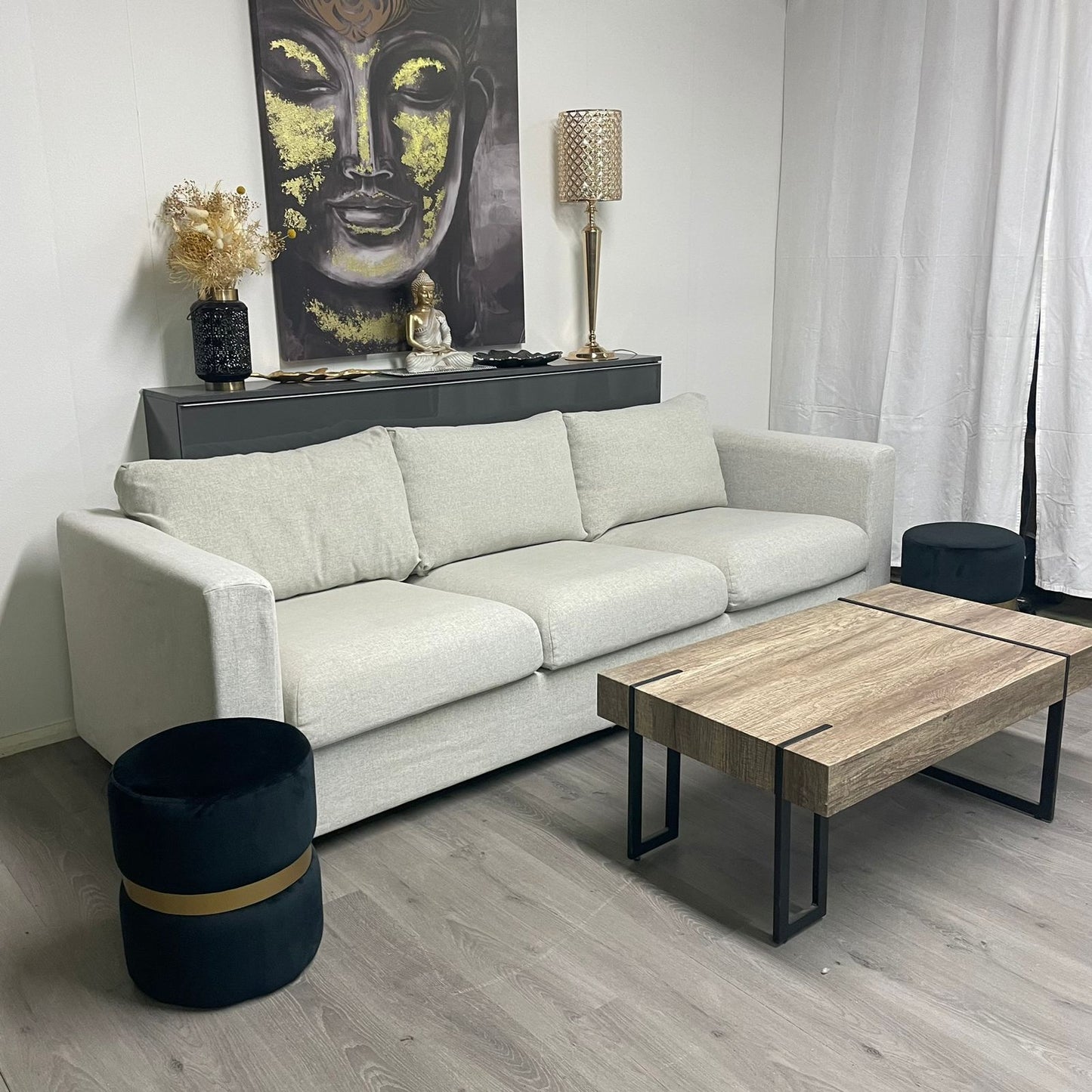 Canapé Ikea Finala Beige - Comme Neuf