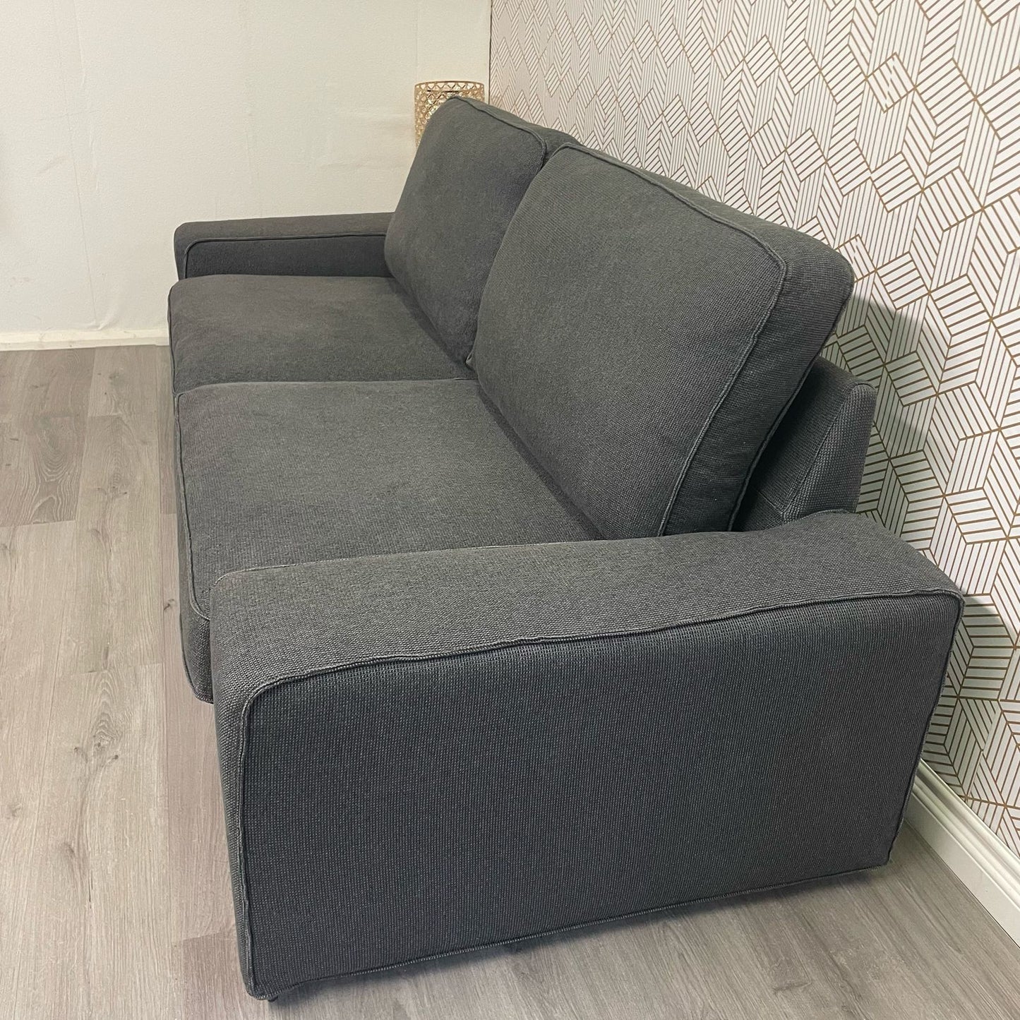 Canapé IKEA Kivik 3 Places Gris Foncé