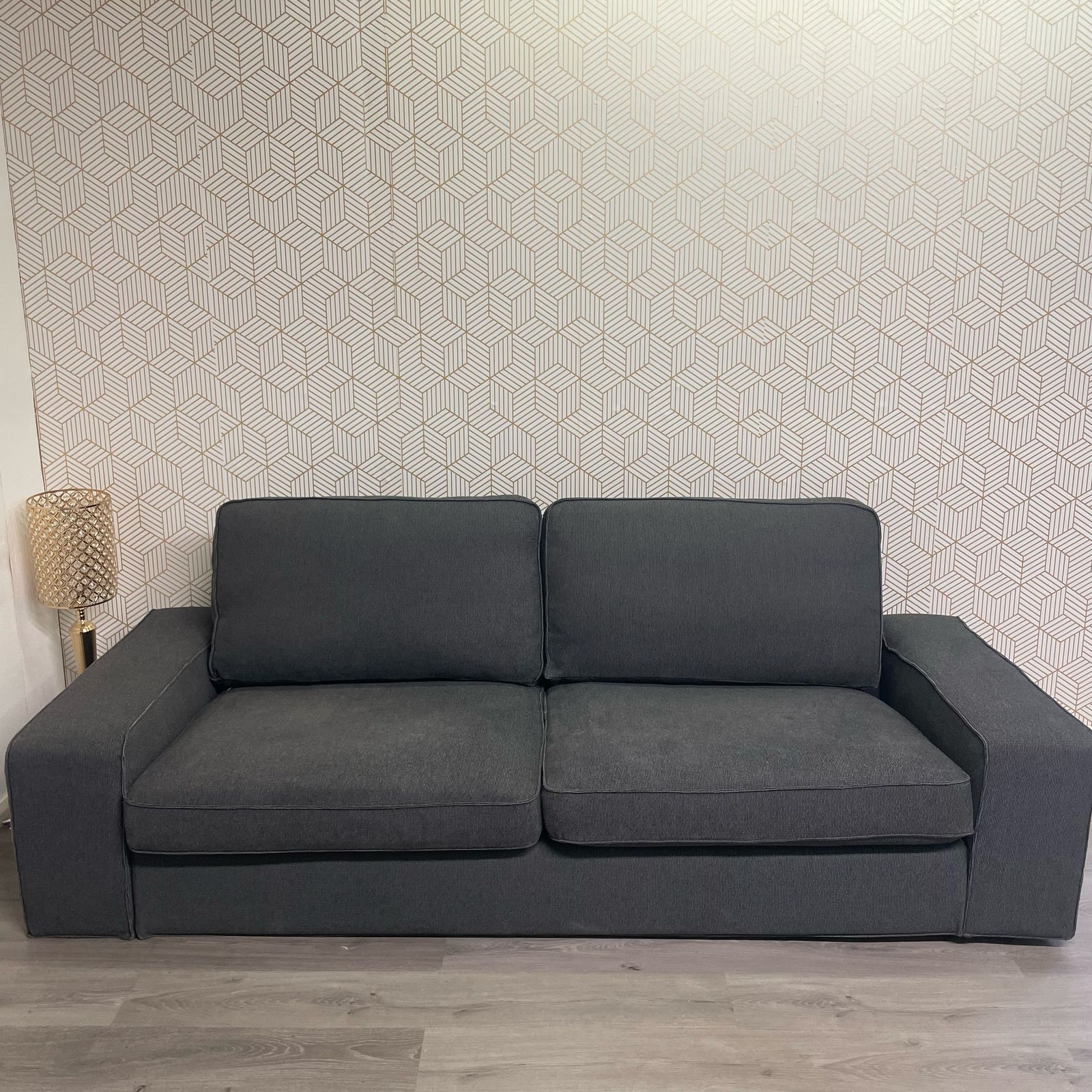 Canapé IKEA Kivik 3 Places Gris Foncé – YooF Meubles