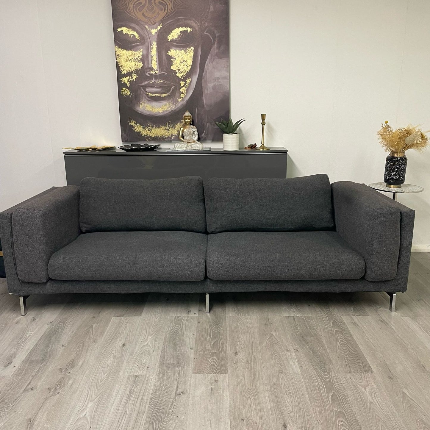 Canapé IKEA Nockeby 4 places – Gris foncé