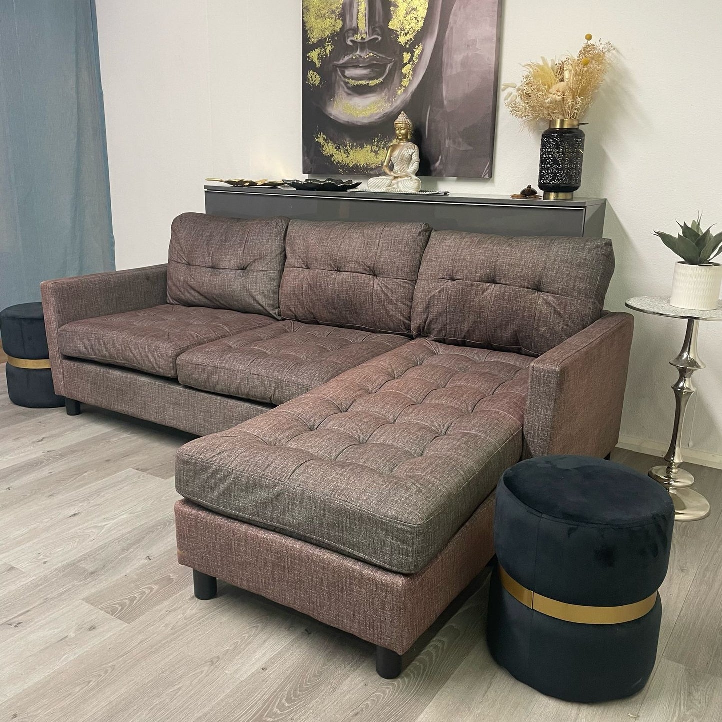 Canapé Sectionnel Réversible Couleur Grouna