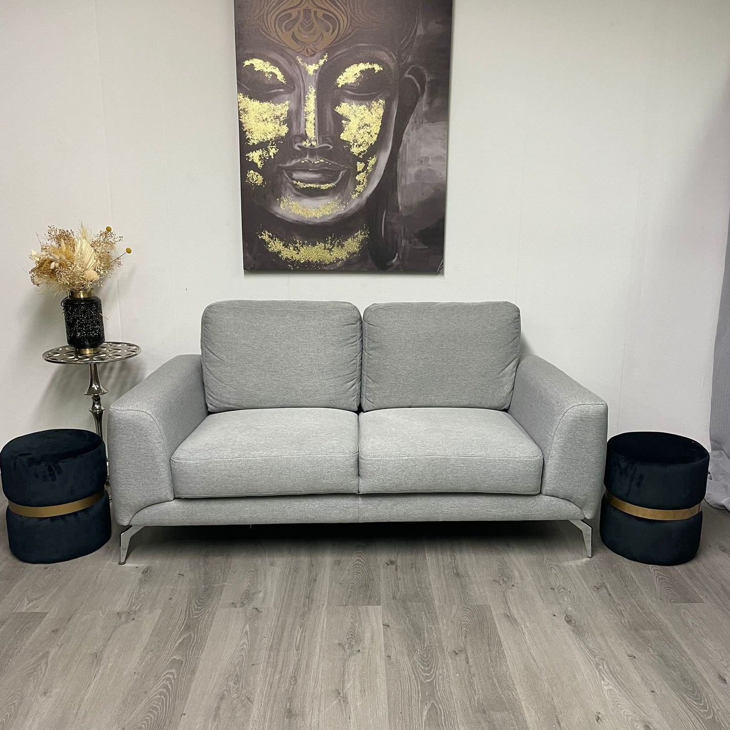 Causeuse gris comme neuve