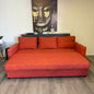 Canapé-lit IKEA Friheten 3 places de couleur orange