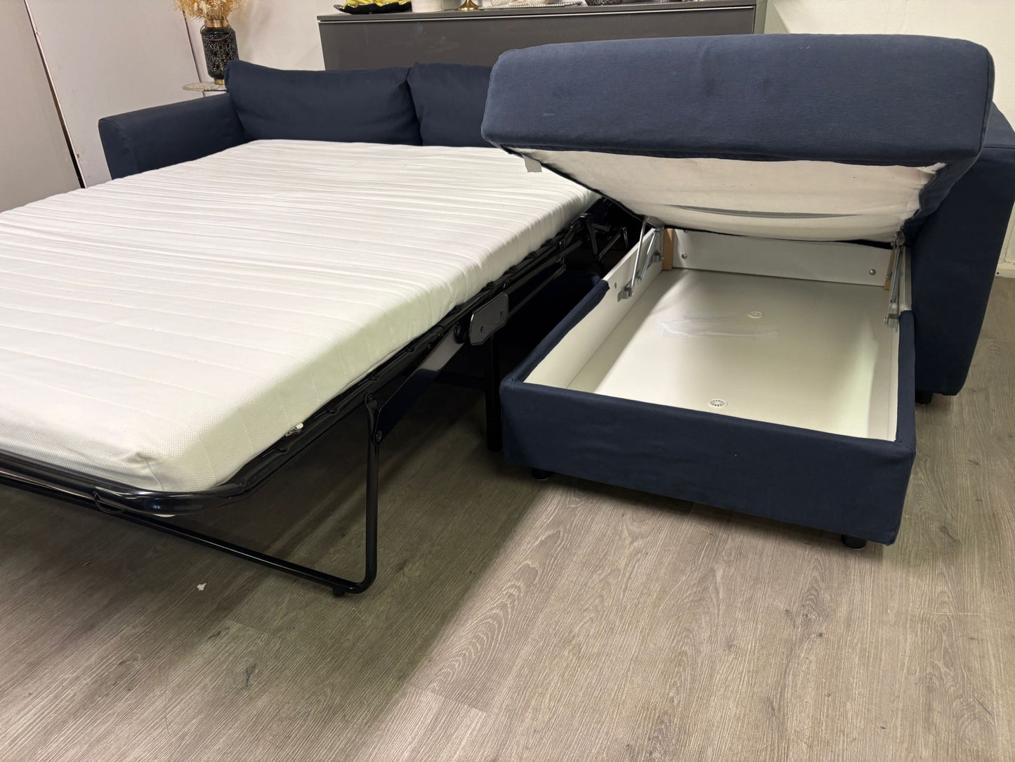 Canapé-lit 4 places FINNALA IKEA avec rangement – bleu