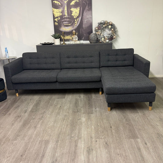 Canapé Sectionnel Morabo Réversible de Couleur Gris