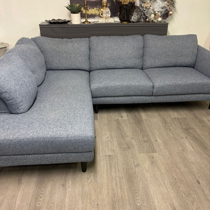 Structube – Sectionnel gris bleuté — Reconditionné | Yoof Meubles