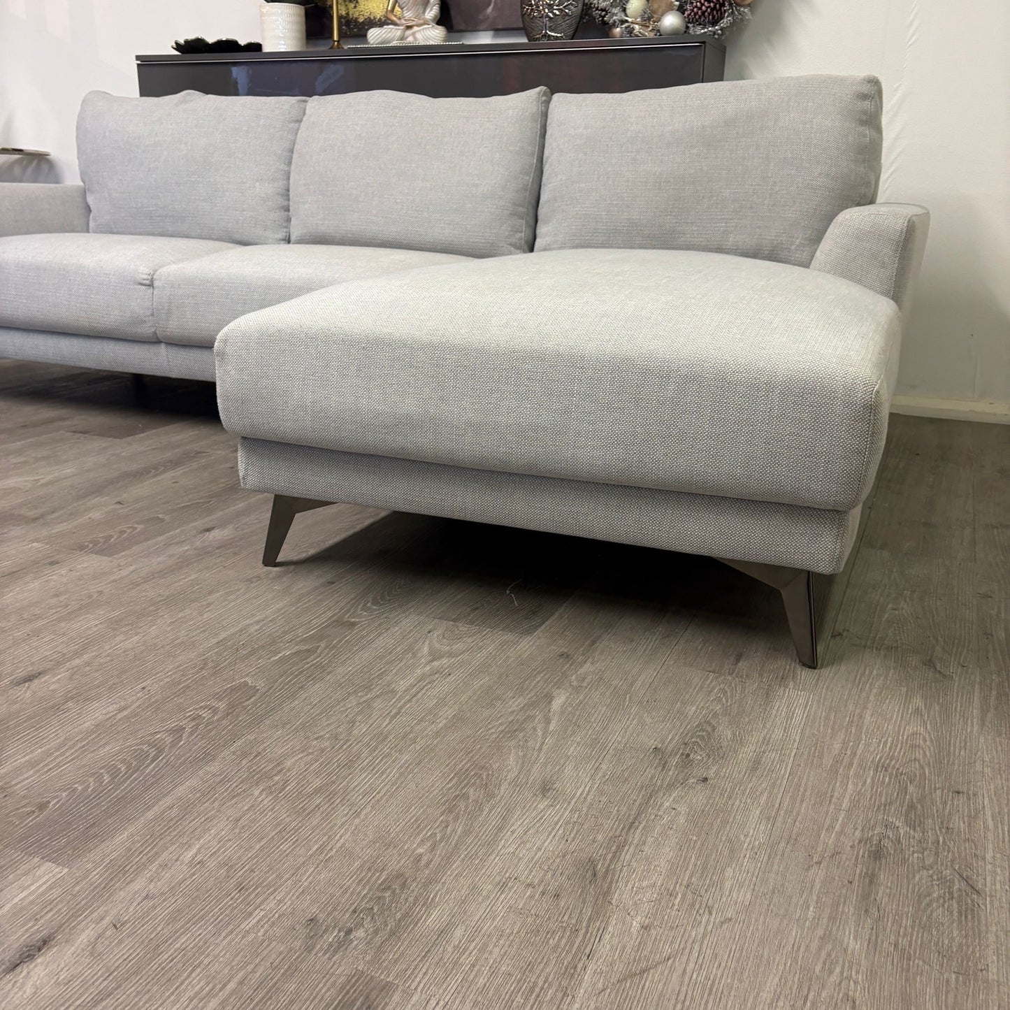 Canapé sectionnel Structube Gris Blanc