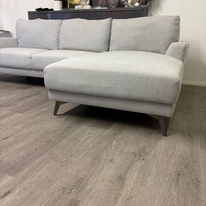 Canapé sectionnel Structube Gris Blanc