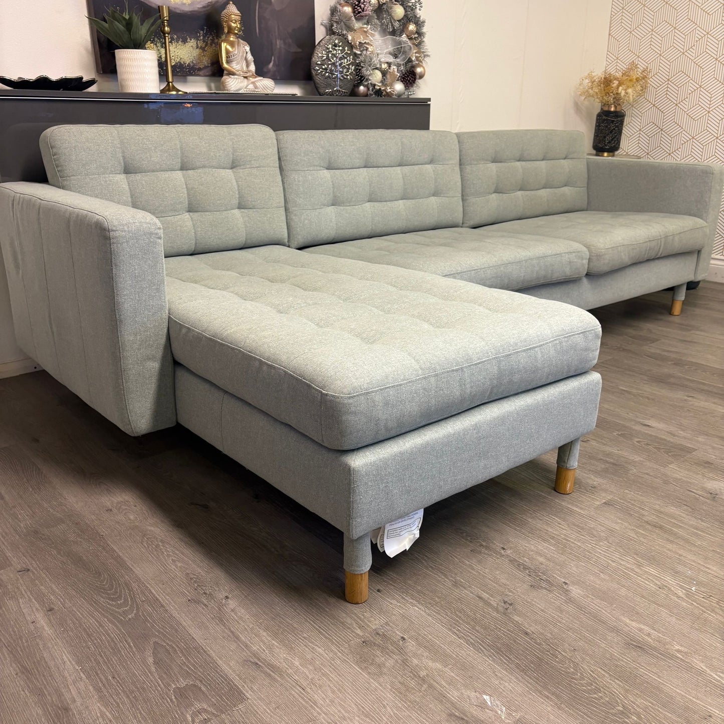 IKEA MORABO – Sectionnel vert clair — Reconditionné | Yoof Meubles