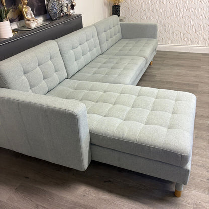 IKEA MORABO – Sectionnel vert clair — Reconditionné | Yoof Meubles