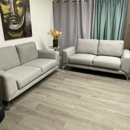 Causeuse gris comme neuve