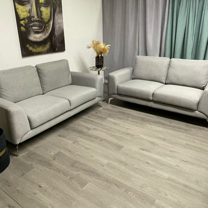 Causeuse gris comme neuve