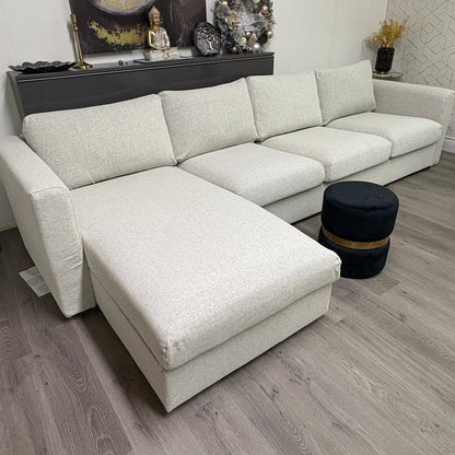 Canapé 4 places av méridienne IKEA FINNALA, Gunnared beige
